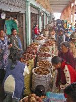 Potato market, Otavalo