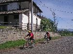 A stone road and hacienda