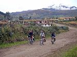 bicycling in Ecuador