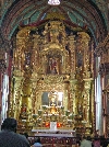 Ecuador, Quito: El Sagrario Church alter