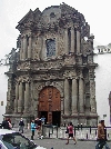 Ecuador, Quito: El Sagrario Church exterior