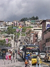 Ecuador, Quito: colorful stairway