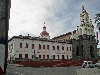 Cathedral Matriz on main square in Cotacachi.