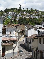 Ecuador, Quito: Virgen de Quito, el Panecillo