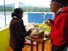 Ecuador, mini-market healthier snack food