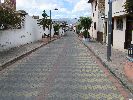 Ecuador, Pujila, street in historic district