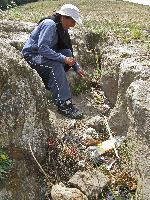 Ecuador, Salasaca: sacred place, shrine