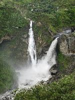 Ecuador, Rio Pastaza Canyon, Diablo falls