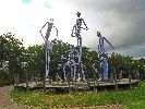 Ecuador, Quito: sculpture, public art