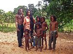 visiting family homestead, Guyana