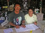 Romeo and Violet, Guyana Marine Turtle Conservation Society