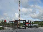 Cell phone tower and charging station, Wakapoa, Guyana