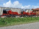 Combines for harvesting rice, Guyana