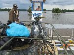Essequibo River ferry, Sherima, Guyana
