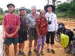 Fay Allicock with our group, Rockstone, Guyana