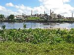 Bauxite plant, Demerara River, Linden, Guyana