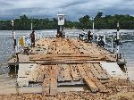 Ferry boat, Essequibo River, Kurupukari, Guyana