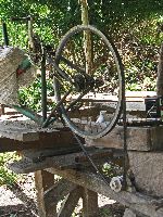 Local technology machine for grinding cassava, Guyana