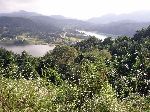 scenic reward from a high spot on the road, Korea