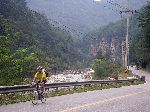 scenic Dongdae River gorge