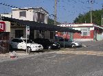 taxi stand in small town