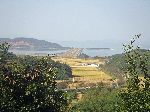 farmland and sea