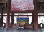 Interior of Sajeongjeon, the royal office, Gyeongbokgung.