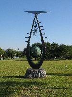 Sculpture at Jungangtap sculpture garden, Chungju