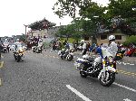 Police motorcycle escort, Jinju parade
