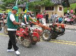 Display for farming in the 1970, in the Jinju parade