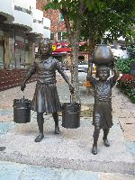 Carrying Water, 40 Steps Cultural Street