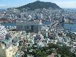 Panarama of Busan from Busan Tower, Yongdusan Park, Busan