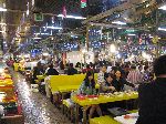 After-work patrons, Sindonga Fish Market
