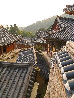 Roof line, Haeinsa Temple