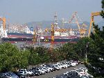Daewoo Shipbuilding Marine Engineering (DSME) at Okpo harbor