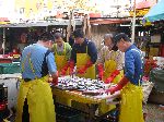 Fish monger, Jagalchi Mraket, Busan