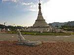 Traffic cycle / roundabout, Hwacheon, Korea