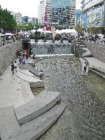 Cheonggyecheon Restoration Project, Seoul, South Korea