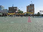 Lion Dance Team pacticing, Jung-san School for Chinese students, Incheon