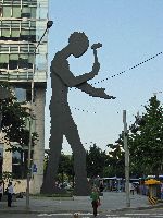 Hammering Man, Seoul, by Jonathan Borofsky
