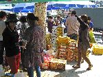 Gift boxes of food for Chusok, Korea