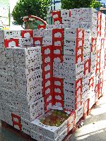 Gift boxes of food for Chusok, Korea