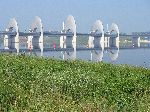 Seungchonbo (wier), Yeongsan River Trail, Korea