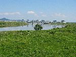 Juksanbo (weir), Yeongsan River Trail, Korea
