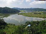 View from Bokryong Observatory, Yeongsan River Trail, Korea