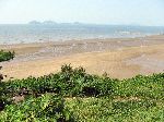 Byeonsan Beach from Octagonal pavilion Viewpoint, Byeonsan, Korea