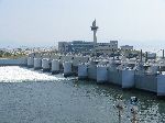 Sinsido Sluice Gates, Saemangeum Seawall, Korea