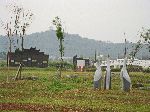 Bird art, rest area, Geumgang Bicycle Trail, Gunsan, Korea