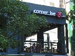 Corner be Coffee sign, Seoul, Korea
