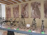 Bike exhibit, Sangju Bicycle Museum, Korea